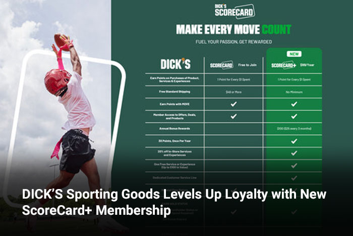 DICK’S Sporting Goods Levels Up Loyalty with New ScoreCard+ Membership 